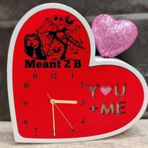 Jack n Sally's heart clock